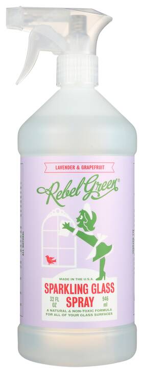 40780 Rebel Green Sparkling Glass Spray Lavender And Grapefruit 32 Fl Oz