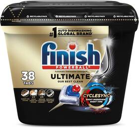 5170099828 Reckitt Finish Ultimate Dishwasher Pods No Pre-rinse Detergent Soap Removes