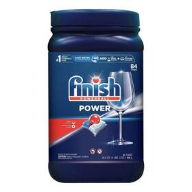 Reckitt Benckiser 051700996858 Finish Power 84ct Dishwasher Detergent Powerball Dishwashing Tablets