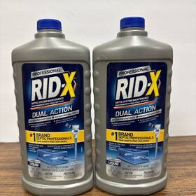 3146229 Reckitt Benckiser Rid-x Professional Septic Treatment 3 Month Supply Of Liquid 24oz- 2 Pack