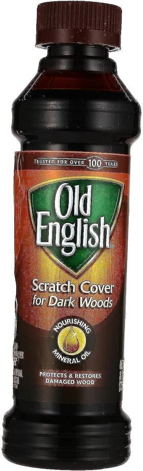 75144 Reckitt Benckiser 705353186066 Old English Scratch Cover For Dark Woods 8oz Bottle Wood Polish