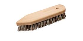 Redecker 037892026043 Pointed/rounded Union Fiber Scrub Brush With Oiled Beechwood Handle 81/4inches