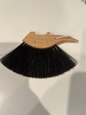Redecker 037892288106 Hedgehog Table Brush Horsehair Bristles 4.5 X 5.5 Inches