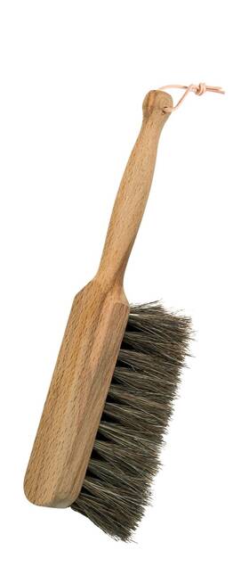 Redecker 037892306008 Horsehair Miniature Hand Brush With Oiled Beechwood Handle Extrasmall Design 81/