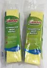 00105 Refills Strip Sponge Mop Scrubber Cellulose Lot Libman 2 Scrubster