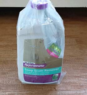 Rejuvenate 678408820003 Scrub Free Soap Scum Remover Cleaning 64 Fl Oz Refill New