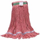 Ren02137 " Renown Duty Wet 1 Loop Blend Heavy Red Mop Janitorial Medium