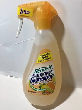 Renuzit 023400360048 Sealed Super Odor Neutralizer Citrus Sunburst 16 Oz Discontinued 2002