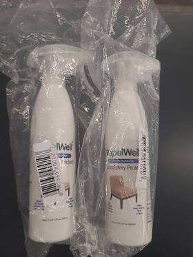 Repelwell 687039900114 2x Upholstery Protect Stain And Water Repellent Spray 12oz Eco-friendly