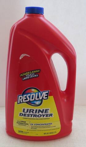 Resolve 019200014496 New Carpet Cleaner Machine Concentrate Urine Destroyer - 60 Fl Oz