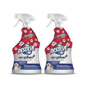 Resolve 019200780339 Pet Expert Carpet Spot And Stain Remover Spray Odor Car