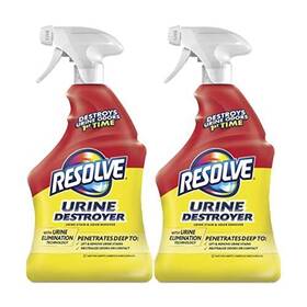 Resolve 810095902925 Urine Destroyer Spray Stain And Odor Remover Transparent No Flavor 32