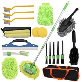 Rgishop-dxn2407024 Rgishop 20-in-1 Car Wash Brush Kit Telescopic Handle Microfiber 15.35 X 8.27 3.15