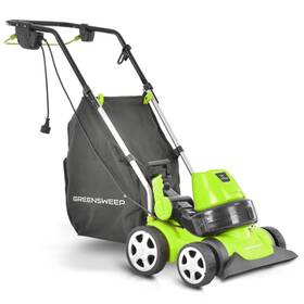 Rgs Living 060735610689 Greensweep Vac And Blow Compact 3 In 1 Vacuum Blower Mulcher For Small Yar