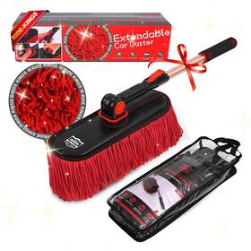 3001am-3001 Ride Kings Car Duster Exterior Scratch Free Soft Brush Kit Fortrucksuvrv And