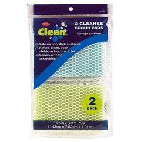 Ritz 070145162093 Clean Cleanee 2pc Scour Pads