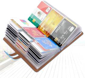 76501 Rm43 Rfid Credit Card Holder Business Organizer With 96 Ca