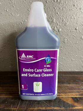 Rmc 622514458049 Enviro Care Glass And Surface Cleaner Ez Mix 1/2 Gallon 1.9 Liters