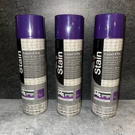 Rockit Oil 854575003139 3 Lot Stain Rock It Carpet And Rug 16 Oz Spray Aerosol Cleaner