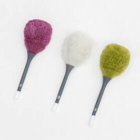 Rocktex 710945145815 3 Pack Microfiber Delicate Duster And Detail Brush Dual Ended With Microfib