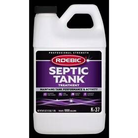 Roebic 445013733775 64 Oz. Septic Tank Treatment Capable Of Treating A 1000 Gal
