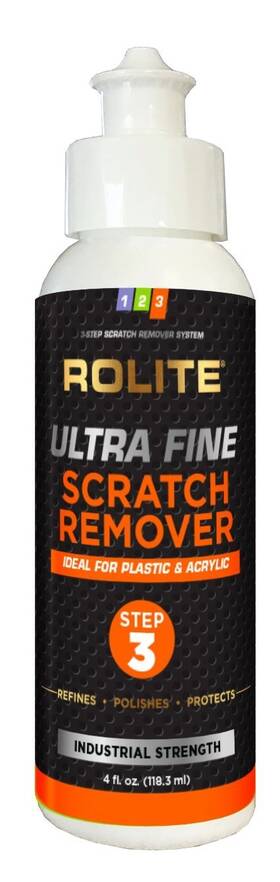 Rufsr4z Rolite Ultra Fine Scratch Remover For Plastic And Acrylic Surfaces Including Ma
