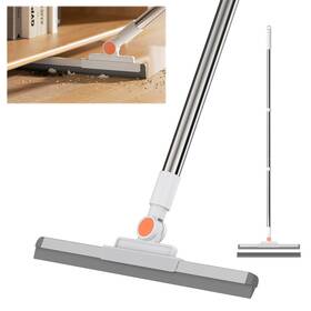 Rs-gd-001o Ronsung Floor Squeegee Push Rubber Broom Scraper With 180 Rotating Movable Blade Fo