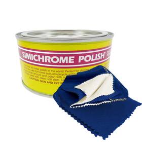 Rosenthal Collection 741754727743 Simichrome Metal Polish Compound 250g With Cloth Restore Shine On Chrome