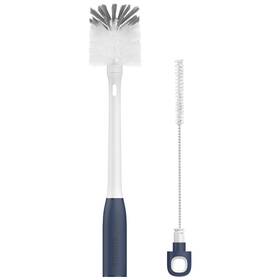 Dl0003 Roseok 2 In 1 Long Handle Bottle Brush With Straw For Cleaning Glass Sports B