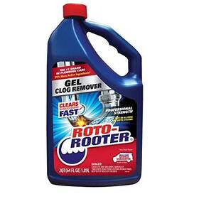 351404 Roto-rooter Gel Clog Remover 64 Oz- Case Of 4