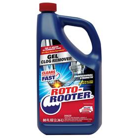351408 Roto Rooter Roto-rooter Gel Clog Remover Drain Cleaner 80 Oz