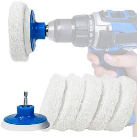 Rs100v Rotoscrub 600150997092 7 Pack Drill Brush Set For Deep Cleaning Scratch Resistant Bathroom Oven
