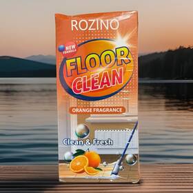 Yme066 Rozino Floor Cleaner Clean And Fresh Orange Scent Liquid 300g Single Pack