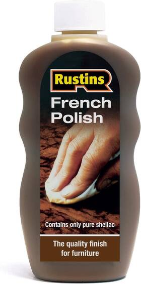 Frep300 Rustins French Polish - The Quality Finish For Furniture Brown 300ml