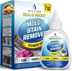 Rutledge Brands 445002059046 Mold Stain Remover Gel Heavy Duty Cleaner Washer Seal Grout Caulk 7 Oz