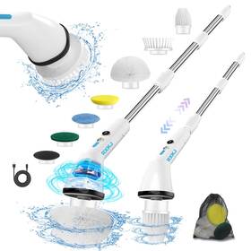 Rx-qjs-1 Rxkj Electric Spin Scrubber - Cordless Cleaning Brush Wit