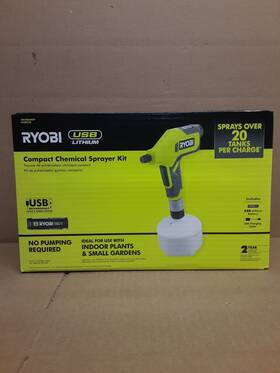 Fvsp51k Ryobi Usb Lithium Compact Chemical Sprayer Kit