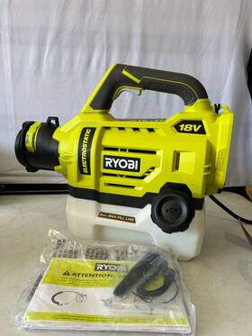 P2809btl Ryobi One 18v Handheld 1/2 Gallon Electrostatic Sprayer Tool Only