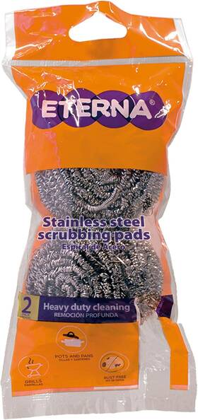 2020966 S.a.s Stainles Steel Scrub Bag Dish Scrubbers For Cleaning Kitchen And Household Ste