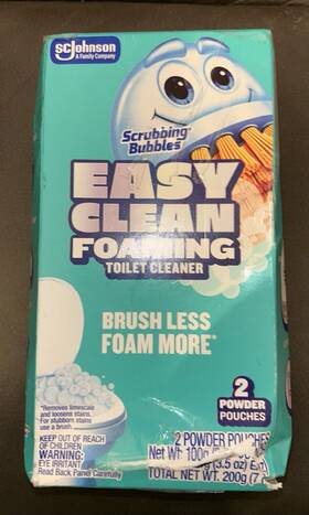 00073 S C Johnson Wax Scrubbing Bubbles Easy Clean Foaming Toilet Cleaner New Nib 2ct 100g Read All