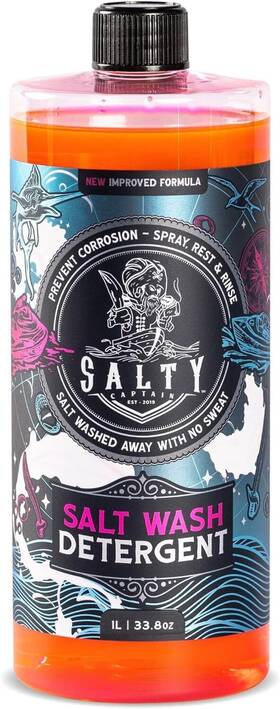 Salty Captain Est - 2019 369999320584 Salt Wash Cleaner Remove Off Boats And Cars Prevent Saltwa