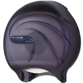 Sjmr2090tbk San Jamar Single Jbt Tissue Dispenser Oceans 10 1/4 X 5 5/8 12 Black Pearl
