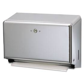 Sjmt1950xc San Jamar Mini C-fold/multifold Towel Dispenser Chrome 11 1/8 X 3 7/8 7