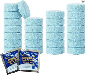 Wwft100 Santa Nope 100 Pcs Windshield Washer Fluid Tablets Solid Concentrated Glass Cleaner Fo