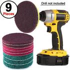 Sb18019 Siquk Pcs Scrub Pad Drill Power Brush Tile 651354986542