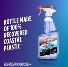 390542 Sc Johnson Automotive Glass Cleaner 23oz Streak Free Spray Safe Tinted Windows In/ex Terior