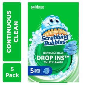 Sc Johnson 445042938974 Toilet Bowl Cleaner Drop-ins Discs 5 Count Stain Odor Protection Up To 4 Weeks