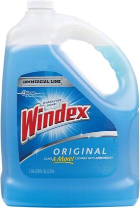 Sc Johnson 445043475447 1 Gallon Refill Glass Cleaner Original