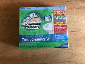 746749 Sc Johnson Scrubbing Bubbles Toilet Cleaning Gel 3 Pack Factory Sealed New