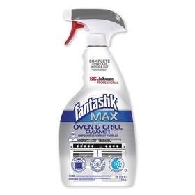 Sc Johnson Professional 054600000359 Fantastik Max Oven And Grill Cleaner Spray Cleans Inside Out 32 Fl Oz